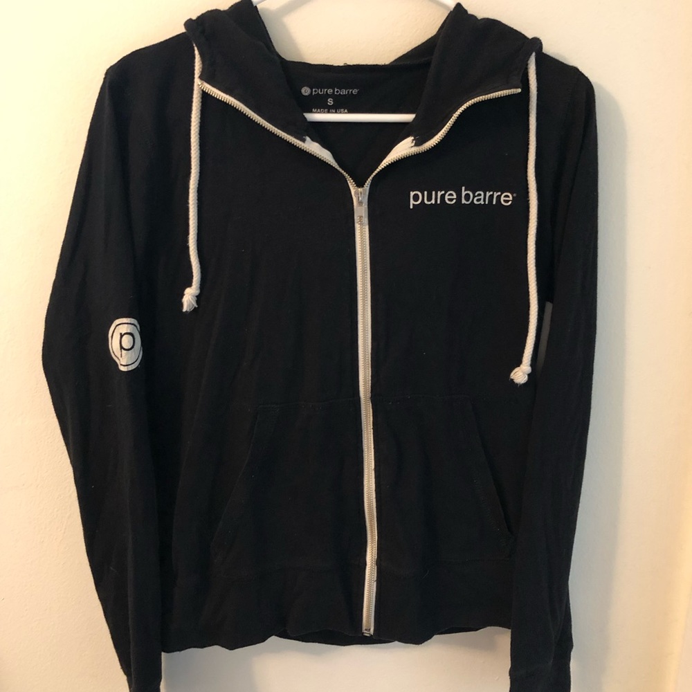 Pure Barre Zip-up hoodie